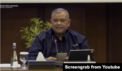Tangkapan layar Inspektur Jenderal Kemenkeu Awan Nurmawan Nuh (YouTube Kemenkeu)