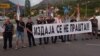Blokada saobraćajnice u znak protesta protiv formiranja Vlade bez učešća koalicije „Za budućnost Crne Gore“, 30. avgusta 2023. 