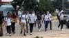 Marcha do Movimento dos Estudantes Angolanos pelo regresso às aulas, Luanda, Angola, 22 Abril 2023