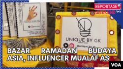 Reportase Weekend: Bazar Ramadan Budaya Asia, Influencer Mualaf AS