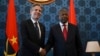 토니 블링컨 미국 국무장관과 주앙 로렌수 앙골라 대통령과 25일 앙골라 수도 루안다에서 회담했다.
