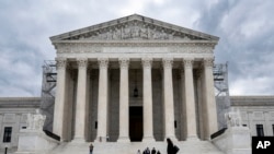资料照片：美国最高法院。（2024年3月4日）