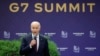 Predsednik SAD Džo Bajden govori tokom konferencije za štampu nakon samita Grupe sedam u Hirošimi, Japan, 21. maja 2023.
