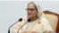 বাংলাদেশের প্রধানমন্ত্রী শেখ হাসিনা। 