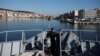 Greek coast guard rescues 74 migrants in boat on Mediterranean Sea   
