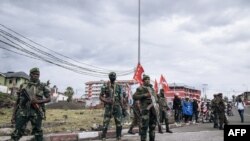 Abasirikali ba FARDC mu mujyi wa Goma