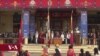 བཞུགས་སྒར་དུ་གཞུང་འབྲེལ་གསུམ་བཅུའི་དུས་དྲན་སྲུང་བརྩི།