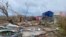 Debris lies around the foundation of a destroyed house after the passage of Hurricane Beryl, on the island of Carriacou, Grenada, July 3, 2024. 
