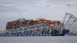 El puente Francis Scott Key de Baltimore colapsó después de un barco que cargaba contenedores colisionó con la estructura y la hizo colapsar.