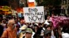 Miles de personas marchan en la ciudad de Nueva York para dar inicio a la Cumbre sobre el Clima