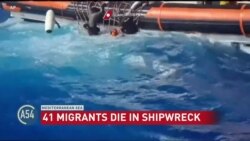 Shipwreck of African Migrants in Mediterranean Sea