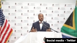 Reuben Brigety, Ambassadeur des Etats-Unis en Afrique du sud. (Crédit: Twitter/Ambassador Reuben Brigety)