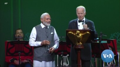 Joe Biden recebe Narendra Modi em jantar de Estado
