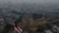 Smoke from wildfires fills the air during a drought in Manaus, Amazonas state, Brazil, Oct. 12, 2023. 
