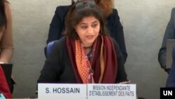 سارا حسین، مسئول کمیته حقیقت‌یاب درباره اعتراضات ایران