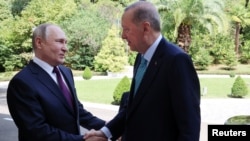 Putin i Erdogan u Sočiju