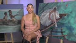 De abogada a pintora, la primera artista colombiana en presentar sus obras en el Beka Museum 