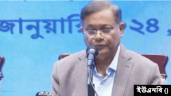 পররাষ্ট্র মন্ত্রণালয়ে সাংবাদিকদের সঙ্গে পররাষ্ট্রমন্ত্রী ড. হাছান মাহমুদ। ১৪ জানুয়ারি, ২০২৪।