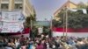 This year’s presidential election cycle saw a turnout of about 45% of eligible voters after the second of three days of voting, according to figures from Egypt’s National Election Authority. Cairo, Egypt, Dec. 11, 2023. (Hamada Elrasam/VOA)