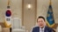 FILE - South Korean President Yoon Suk-yeol speaks at an interview with Reuters in Seoul, South Korea, Nov.r 28, 2022.