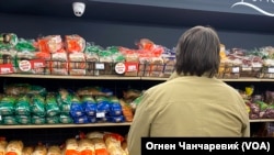 Bread in a market