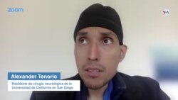 Alexander Tenorio, residente de cirugía neurológica en la Universidad de California en San Diego