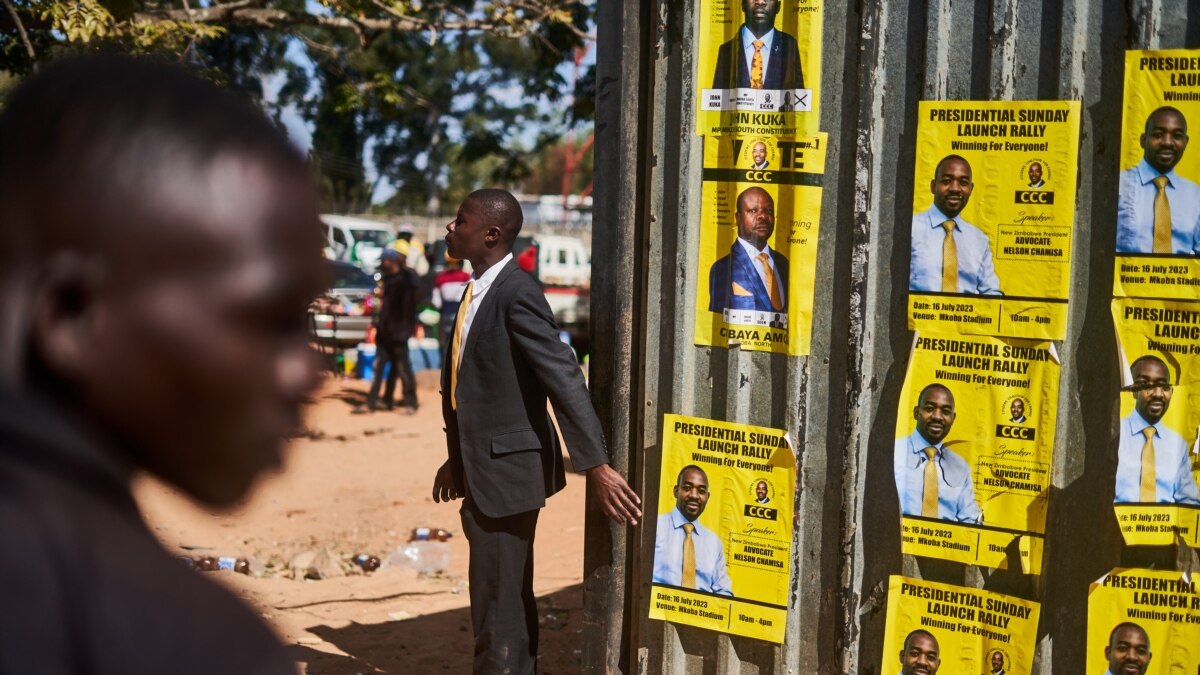 Zimbabwe Police Arrest 40 Opposition Members Amid Campaigning 