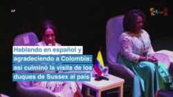 Hablando en español y agradeciendo a Colombia: así culminó la visita de los duques de Sussex al país