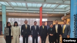 Officials from Thailand visited the US to discuss Thailand’s efforts to tackle human trafficking and forced labor in Washington, DC. Feb 27, 2023.