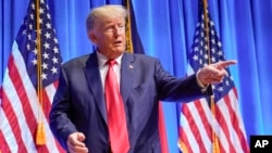 ARCHIVO - El expresidente estadounidense Donald Trump habla en la Convención del Partido Republicano de Carolina del Norte en Greensboro, Carolina del Norte, el 10 de junio de 2023.