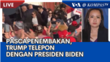 Laporan VOA untuk KompasTV: Pascapenembakan, Trump Telepon dengan Presiden Biden