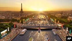 نمایی از شهر پاریس و برج مشهور ایفل