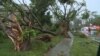 Posible tornado azota Virginia Beach, EEUU, el 1 de mayo de 2023. Reuters.