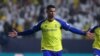 Penyerang klul Al-Nassr Cristiano Ronaldo bereaksi setelah mencetak gol selama pertandingan sepak bola Liga Pro Saudi antara Al-Nassr dan Al-Shabab di Stadion al-Awwal Park di Riyadh pada 23 Mei 2023. (Foto: AFP)