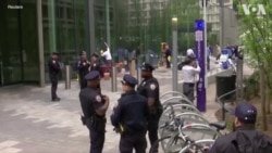 纽约警方进入纽约大学清场