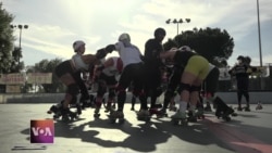 VOA explores Roller derby -- a fast-paced, hard-hitting sport 