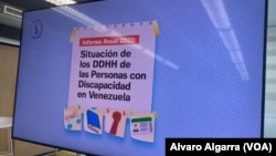 La Confederación de Sordos de Venezuela presentó su informe anual sobre la situación de DDHH de las personas con discapacidad en el país. 