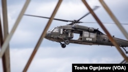 Вежба со американски хеликоптери на Криволак
