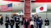 Thủ tướng Nhật Bản Fumio Kishida và phu nhân Yuko Kishida, tại buổi lễ đón tiếp ở Căn cứ Không quân Andrews , Maryland, ngày 8/4/2024. 