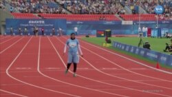 100 metre yarışında federasyon başkanının "tanıdığı" yarıştı 