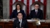 日本首相岸田文雄2024年4月11日在美国国会参众两院联席会议上发表讲话。