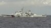 南中國海再出險狀：中國海警船攔阻菲律賓海警船差點撞船