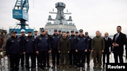 Rus işgali sırasında donanmasının büyük bir kısmı yok edilen Ukrayna, deniz gücünü yeniden inşa ediyor. 