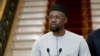 Ousmane Sonko após a noemação como primeiro-ministro pelo Presidente do Senegal, Bassirou Diomaye Faye, em Dakar, Senegal, a 2 de abril, 