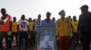Les funérailles de Salif Keita, à Bamako, le 6 septembre 2023.