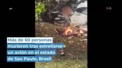 Más de 60 muertos en Brasil en accidente aéreo