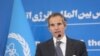 FILE — International Atomic Energy Agency Director General Rafael Grossi appears during a news conference in Tehran, Iran, March 4, 2023. The U.N.'s nuclear watchdog said Wednesday that Iran's September decision to withdraw the accreditation of several inspectors was unjustified.