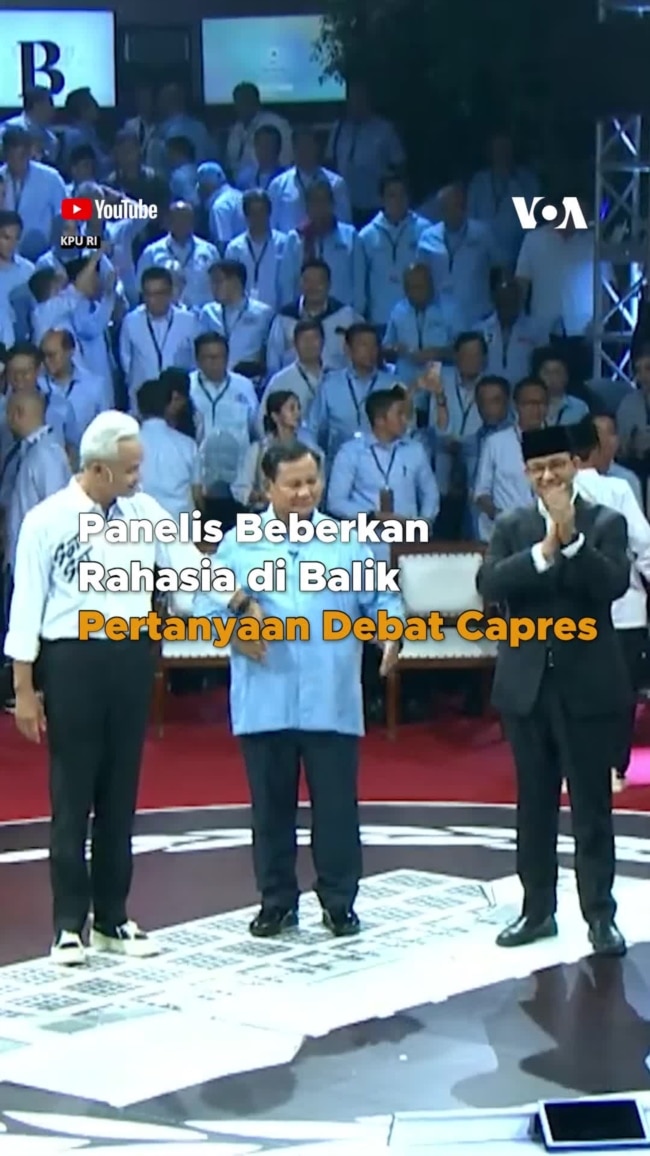 Panelis Beberkan Rahasia di Balik Pertanyaan Debat Capres