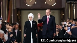Cumhurbaşkanı Recep Tayyip Erdoğan ve Emine Erdoğan