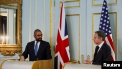 ABD Dışişleri Bakanı Antony Blinken bugün, İngiltere Dışişleri Bakanı James Cleverly ile görüştü